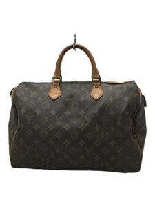 LOUIS VUITTON◆スピーディ35_モノグラム_BRW/PVC/BRW//