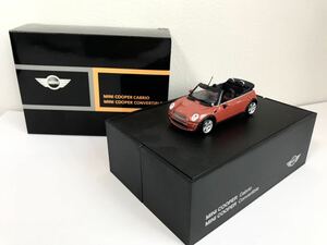 1/43 BMW ミニ　カブリオレ　オレンジ