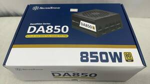 1円から～PC電源ユニット SilverStone (シルバーストン) SST-DA850-G 80 PLUS GoldフルモジュラーATX電源/4710679811130/4589657258300