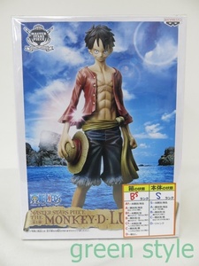 ＃　ワンピース　MASTER STARS PIECE　THE MONKEY・D・LUFFY　モンキー・D・ルフィの超造型フィギュア！　バンプレスト　未開封品