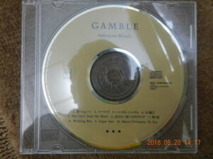 前田亘輝(チューブ)CD　～GAMBLE～
