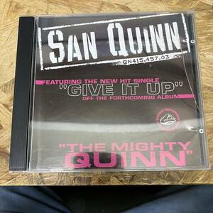 ● HIPHOP,R&B SAN QUINN - THE MIGHTY QUINN シングル,G-RAP CD 中古品