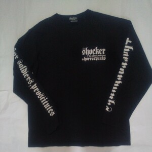 【古着】 SHOCKER 長袖Tシャツ Mサイズ ショッカー BALZAC バルザック