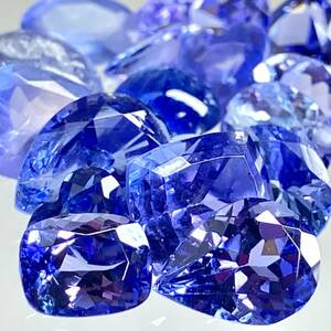 ☆天然タンザナイトおまとめ20ct☆M ルース 裸石 tanzanite jewelry ゾイサイト 宝石 ジュエリー jewerly 