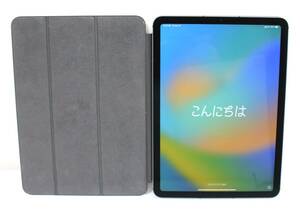 Y6190#◆中古品◆Apple iPad Air(第4世代) 64GB Wi-Fi+Cellular モデル スペースグレイ 10.9インチ MYGW2J/A 　※ドコモ利用制限中(X)