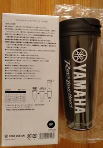 ヤマハ カスタムデザインタンブラー FC 500ml 黒 ブラック グッドデザイン タンブラー 水筒