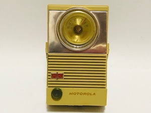 アンティーク MOTOROLA モトローラ 8×26S 8-Transistor AMラジオ 稼働品 受信OK 1959年U.S.A. 高さ18cm 幅11㎝厚さ6.5㎝ ヴィンテージ希少