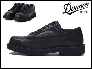 送無 新品 Danner ダナー D211407 グレシャム シボ革 オイルドレザー ウォーキング シューズ ブーツ 短靴 吸汗 速乾 アウトドア 黒 25.5 ①