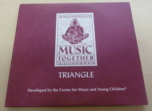 Music Together Triangle Song Collection CD Center for Music and Young Children 子供向け音楽 若年 知育