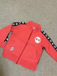 m21 女の子90☆BABY DOLLベビドの赤のジャケット