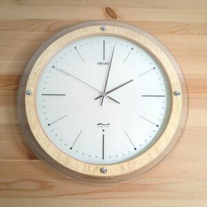 美品　完売モデル　SEIKO セイコー 掛け時計 タイムリンククロック ZS201A