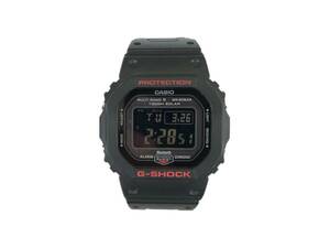 CASIO (カシオ) G-SHOCK ジーショック デジタル 腕時計 マルチバンド Bluetooth GW-B5600 ブラック レッド シルバー メンズ/091