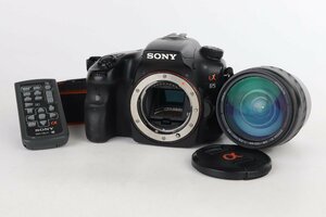 Sony ソニー α65 SLT-A65V デジタル一眼 + Minolta AF Zoom Xi 28-105mm F3.5(22)-4.5 レンズ付き 【ジャンク品】★F