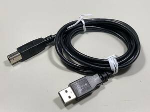 USBケーブル/USB(B、オス)-USB(A、オス)/160cm/送料210円～/#B21