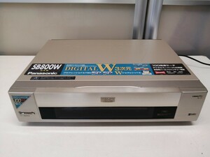 Panasonic パナソニック S-VHS ビデオデッキ NV-SB800W S-VHSビデオデッキ ジャンク扱中古品