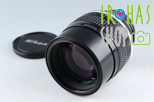 Nikon NIKKOR 105mm F/1.8 Ais Lens #42658A6