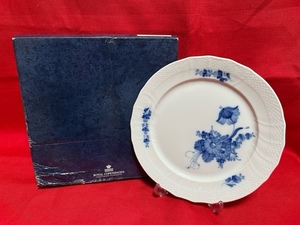 ロイヤルコペンハーゲン ブルーフラワーカーブフラットプレート ROYAL COPENHAGEN BLUE FLOWER CURVED FLAT PLATE 新品未使用