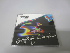 Suede/Everything Will Flow NUD45CD2 UK盤CD ネオアコ ギターポップ OASIS Blur Radiohead Elastica Gene Mansun Manic Street Preachers