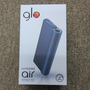 glo グロー　本体 HIPER X2 air ブルー　未使用 グロー電子タバコ