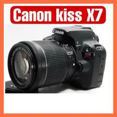 30-1★人気機種★Canon kiss x7 標準レンズ　初心者　スマホ転送