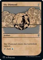 [AG-MTG] (449)■ショーケース■《空色のダイアモンド/Sky Diamond》[CLB-BF] 英語版 数枚在庫あり