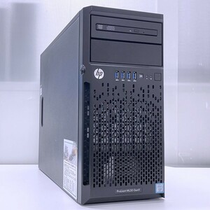 @SV922 鯖祭り 秋葉原万世鯖本舗 良品 HPE ProLiant ML30 Gen9 4LFF Xeon-E5-1240Lv5/Mem-32G/2TBx2/iLO4 Adv/WinSvr2016Std