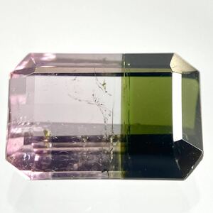 (天然バイカラートルマリン3.292ct)a 約10.5×7.0mm ルース 裸石 宝石 ジュエリー bi-color tourmaline s