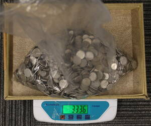 アルミ銭 錫銭 3336g まとめて おまとめ 大量 古銭 コイン 硬貨