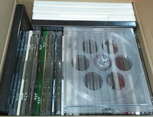 中古DVD・CDプラケース 各種35個