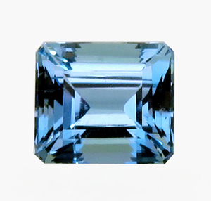 裸石 ルース 一級品 トップブランド アクアマリン ルース 3.54ct スキッとしたブルー サンタマリア ブラジル 瑞浪鉱物展示館 2353