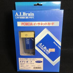 A.I.Brain エーアイブレーン PCMCIA イーサネットカード EPCM-T 1