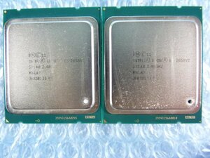 1MBJ // 2個セット(同ロット) Intel Xeon E5-2658 V2 2.4GHz SR1A0 Ivy Bridge-EP M1 Socket2011(LGA) 10-Core MALAY