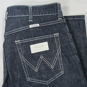 ラングラー Wrangler W3444 ストレッチデニム W33 濃紺 美品