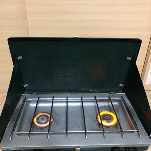 Coleman コールマン ツーバーナー 型式 5437 電子点火 キャンプ 用品 アウトドア 