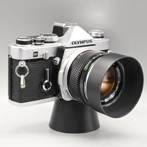 〇0599 【動作確認済み】OLYMPUS OM-1 シルバー オリンパス フィルムカメラ MF一眼レフ　OM-SYSTEM G.ZUIKO AUTO-S 50mm f1.4 単焦点レンズ