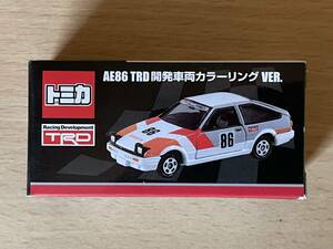 トミカ限定品 未開封 TRD AE86 TRD 開発車両カラーリング VER トヨタ カローラレビン TOYOTA COROLA LEVIN TOMICA