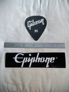 Gibson＆Epiphoneステッカー2枚セット送料無料