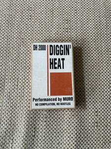 HipHop Mixtape DJ MURO 【DIGGIN’ HEAT】カセットテープ