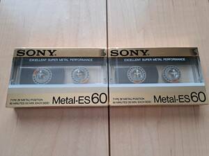 SONY Metal　ES-60×２本　未使用