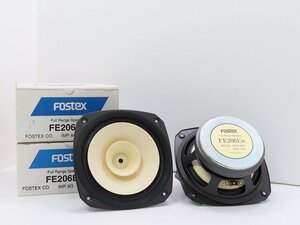 ■□【未使用】FOSTEX FE206En 8Ω スピーカーユニットペア フォステックス 元箱付□■021012001m□■