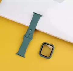 44mm アップルウォッチ　カバー ラバーベルト AppleWatch　バンド