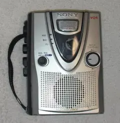 動作品：TCM-400 Sony ソニー カセットテープレコーダー・早送り✕