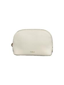 FURLA◆ウエストバッグ/-/WHT/無地