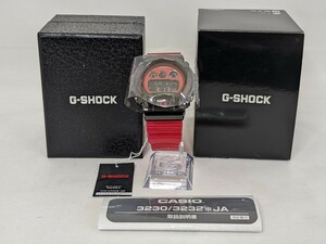 CASIO カシオ GM-6900B/腕時計 未使用品 付属品完備 カラー：レッド