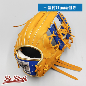 【新品】 ローリングス 軟式グローブ / 内野手用 無料型付け (Rawlings グラブ)[NE719]