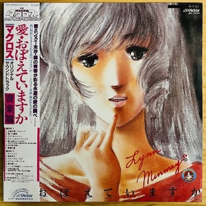 LP■アニメ/超時空要塞マクロス MACROSS 愛 おぼえていますか/VICTOR JBX-25049/国内84年ORIG OBI/帯 準美/羽田健太郎/美樹本晴彦/飯島真理