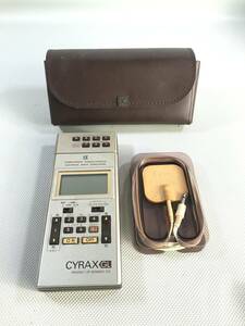 S4294○ADVANCE アドバンス 家庭用低周波治療器 CYRAX GL マッサージ機 収納ケース付属 訳あり 240227