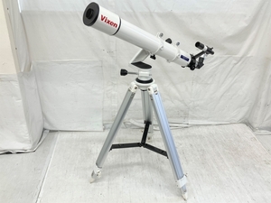 【動作保証】Vixen ビクセン PORTA II A80Mf 天体望遠鏡 D=80mm f=910mm 三脚 ケース セット 天体観測 中古 K8814230