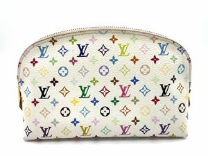 ルイヴィトン LOUIS VUITTON マルチカラー 化粧ポーチ コスメティックポーチ