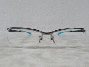 ◆S600.i-ATHLETE IA-404 TITANIUM 眼鏡 メガネ 度入り/中古